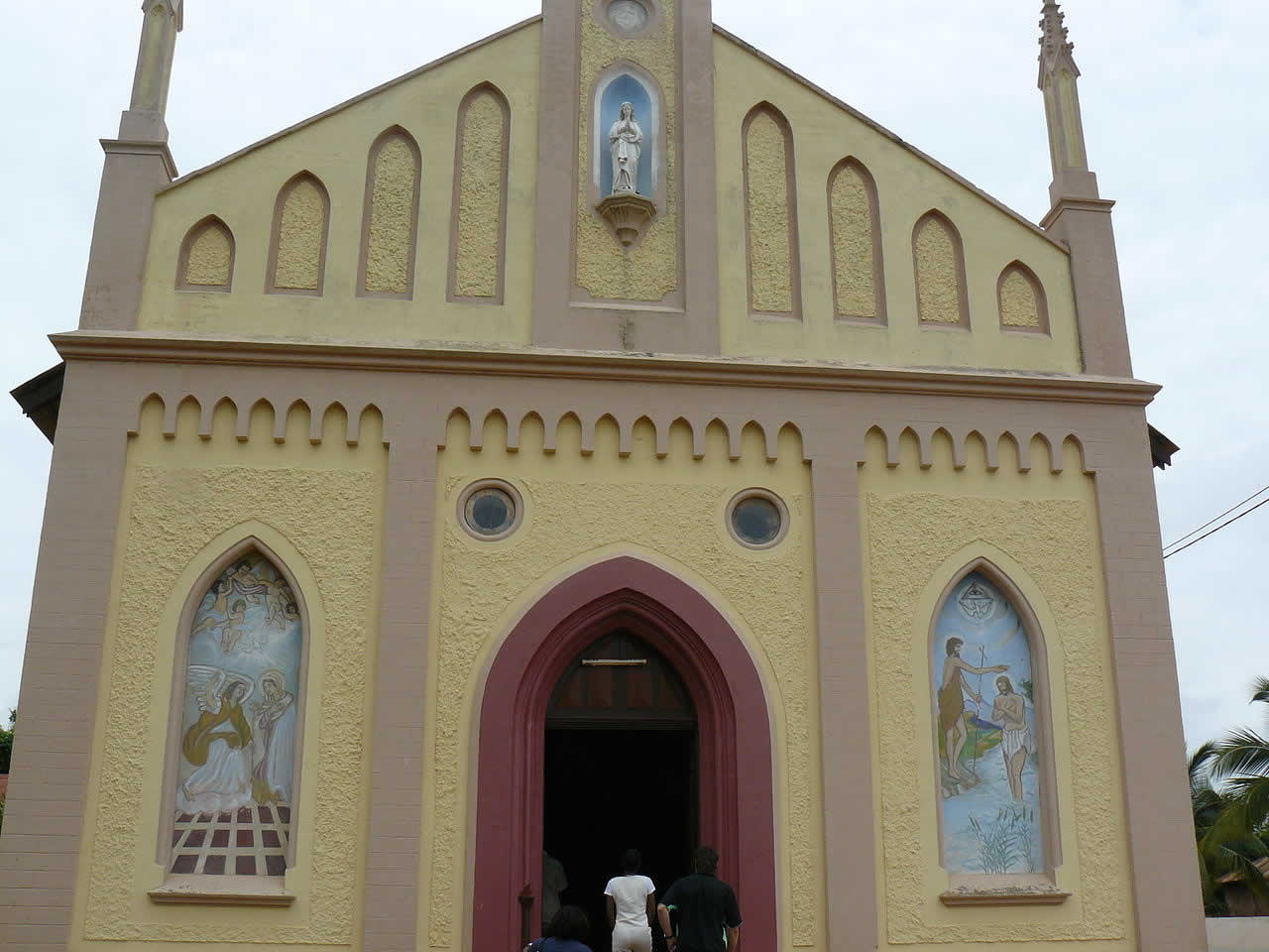 Cathédrale Notre Dame du Lac Togo à Togoville au Togo 