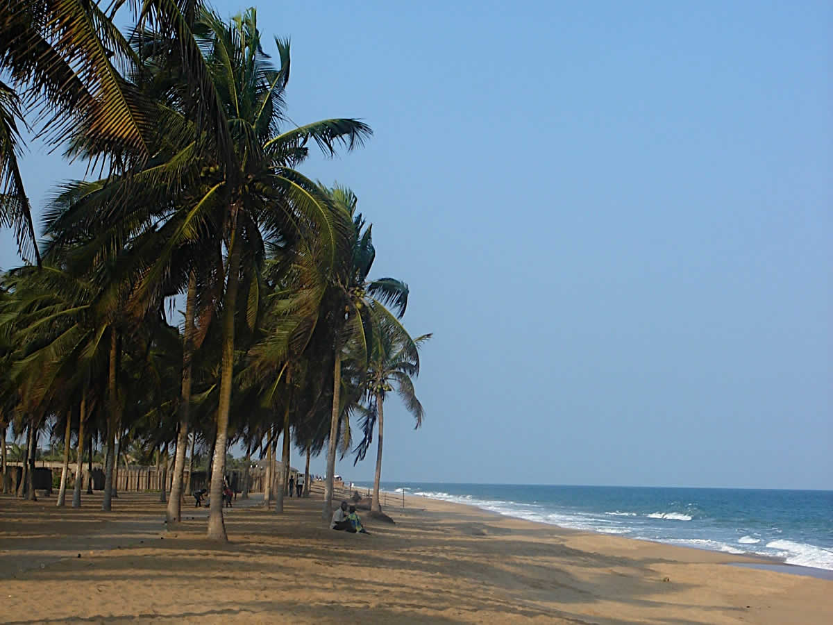 Lieu de la cérémonie de la pierre sacrée à Aného - Togo