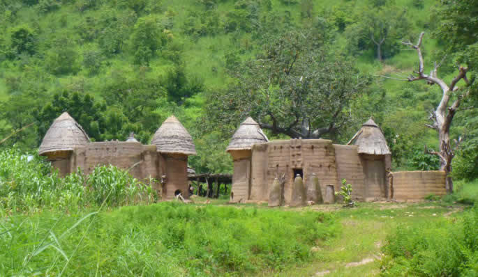 Tata Tamberma - Pays des Batammariba - Nord Togo