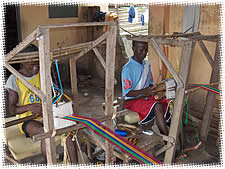 Artiste Tisserand - Artisanat Kpalimé - Togo